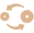 Ikona reimplementacji i redesignu systemu SAP