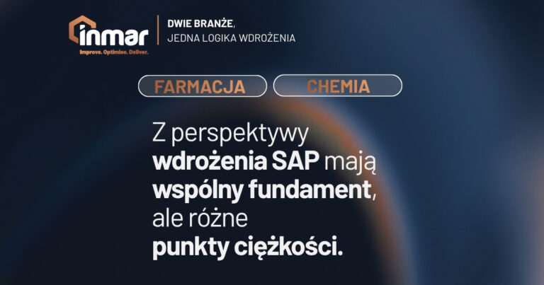 Farmacja i&nbsp;chemia bywają wrzucane do&nbsp;jednego worka „produkcja procesowa”. Z&nbsp;perspektywy wdrożenia SAP&nbsp;mają wspólny fundament, ale&nbsp;różne punkty ciężkości.